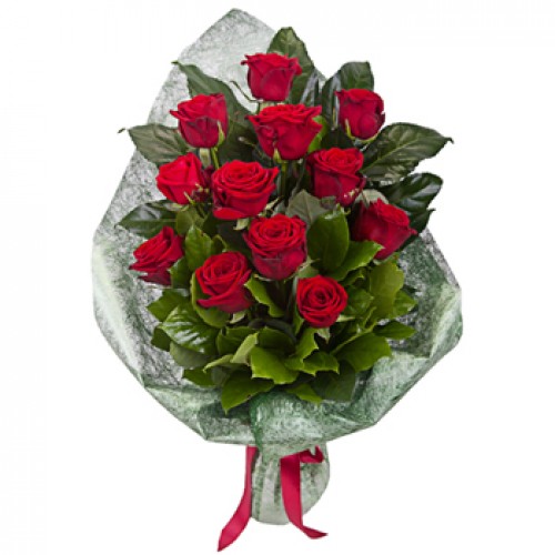Красные розы на траур с доставкой по Домодедово 