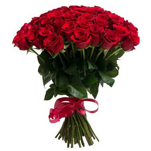 Букет 41 красная роза - купить с быстрой доставкой по Домодедово 